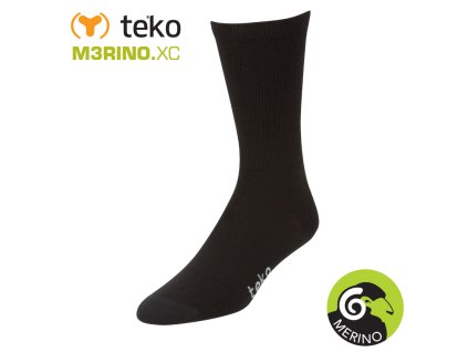Teko 3601 M3RINO.XC 2páry Liner Crew unisex black