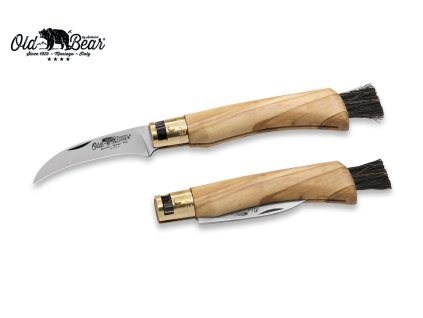 Antonini OldBear 9387/19_LU mushroom, olive wood handle