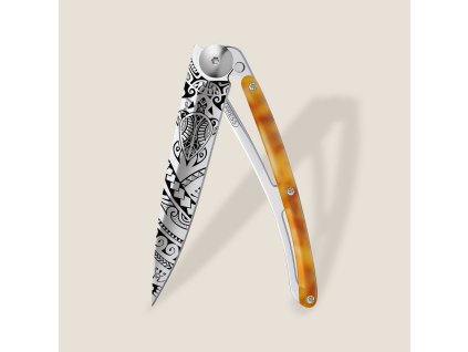 Deejo 9AC101 Tattoo 27g,light turtle,Polynesian - 1