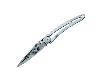 Deejo 7CN021 naked 15g, tattoo, Latino Skull - 1