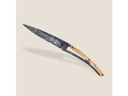 Deejo 1GB185 Tattoo Black 37g, olive wood,Virgo - 2
