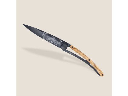 Deejo 1GB184 Tattoo Black 37g, olive wood,Scorpio - 3