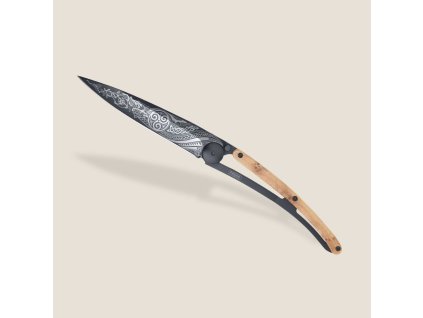 Deejo 1GB171 Tattoo Black 37g, juniper wood,Celtic - 3