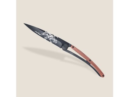 Deejo 1GB170 Tattoo Black 37g, coralwood,Gecko - 3