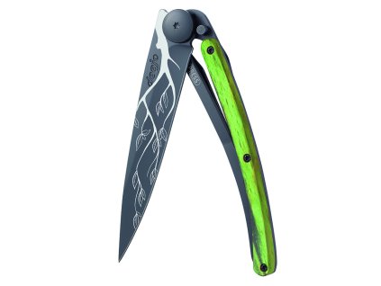 Deejo 1GB147 Black tattoo 37g, green beech, Tree - 1