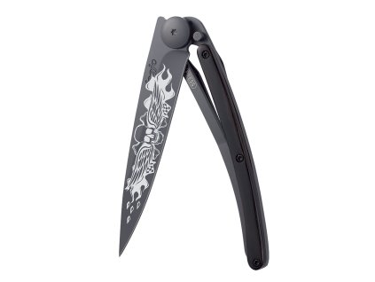 Deejo 1GB109 Biker, black 37g, granadilla wood, Angels 1