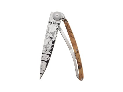 Deejo 1CC513 Tattoo Serration 37g,brown camo,Hunting Day -  6