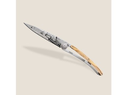 Deejo 1CB079 Tattoo 37g, olive wood, Sailing - 1