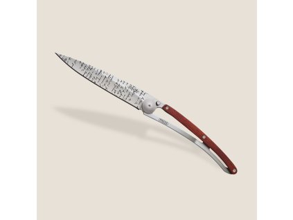 Deejo 1CB055 Tattoo 37g, ebony wood, Manuscript 1