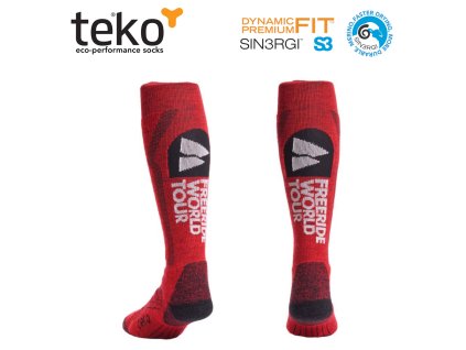 Teko 2712 M3RINO.XC light FWT Ski unisex red