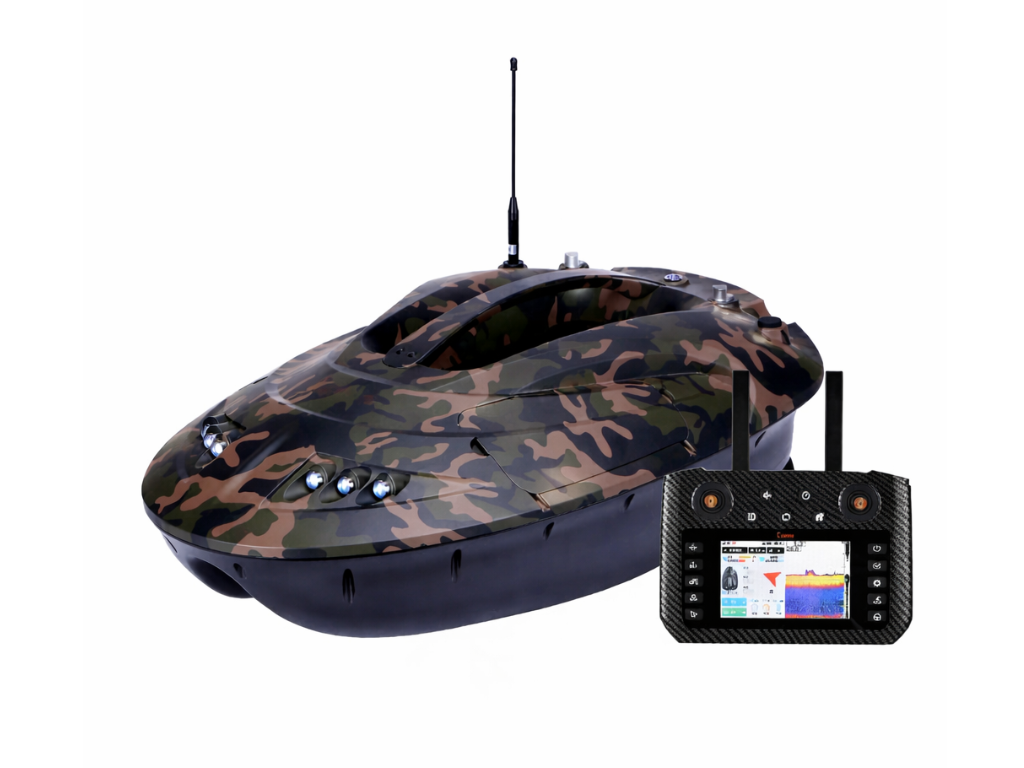 Zavážacia loďka WarriorBoat CX 2 Camo 2x10 ah
