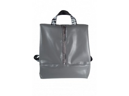Dámský batoh - šedý , vzor 2