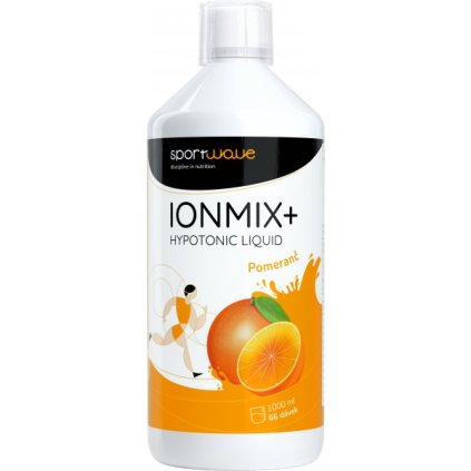 Ionmix+ - 1000 ml, pomeranč (Příchuť pomeranč, Velikost 1000 ml)