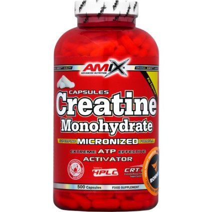Creatine Monohydrate Caps - 500 cps (Velikost 500 cps)