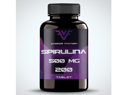 Warrior Factory SPIRULINA 500 MG 200 TABLET