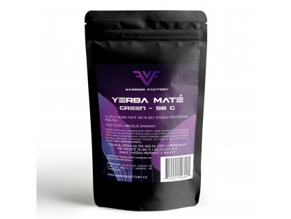 Warrior Factory YERBA MATÉ GREEN 50 G