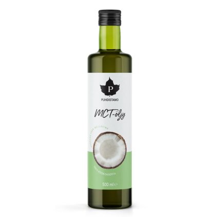 MCT Oil 500 ml (Olej s triglyceridy se středně dlouhým řetězcem)