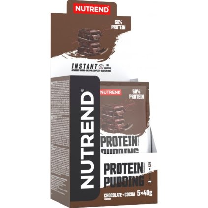 Protein Pudding - 5x 40 g, čoko-kakao