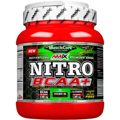 Nitro BCAA+ - 500 g, citron-limeta