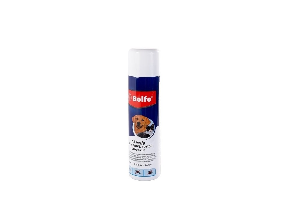 Bolfo spray 250ml za 270 Kč - Antiparazitika pro psy - chraňte svého ...