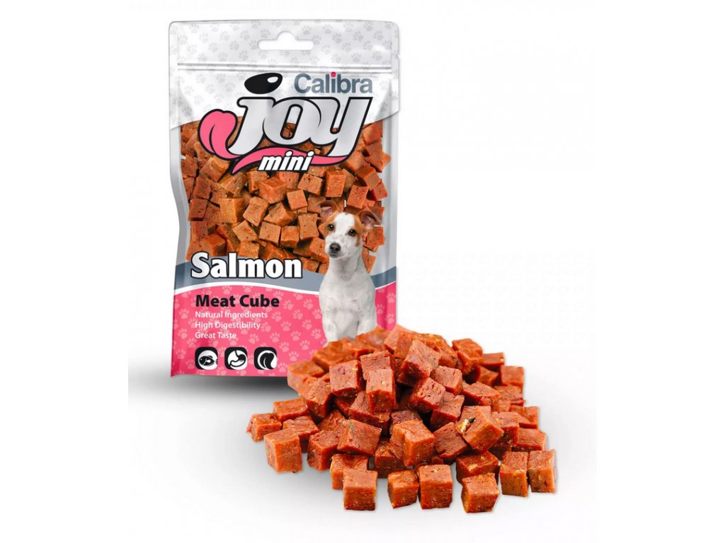 mini salmon cube
