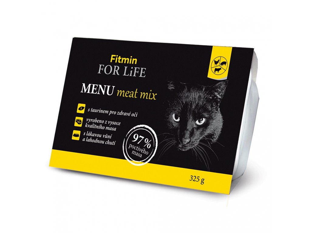 ffl cat menu meat mix 325g h L