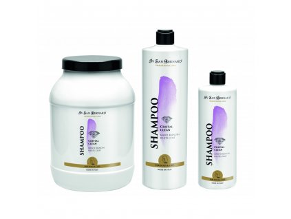 sampon cristal clean pro bilou cernou a sedou srst