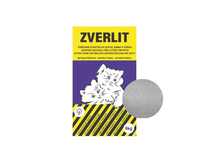 Zverlit super jemný 6kg - fialový
