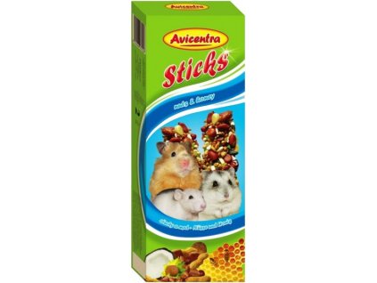 malý hlodavec ořech a kokos