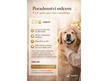 Poradenství – V.I.P. 🐾 - Expresní péče (30 dní)