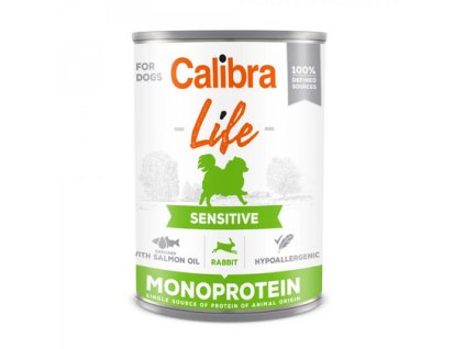Screenshot 2025 12 13 at 07 08 35 Konzerva Calibra Life Sensitive pro citlivé psy králík Calibra