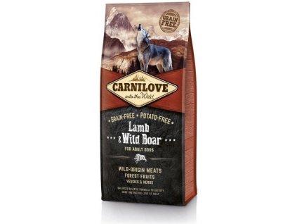 Carnilove Dog Lamb & Wild Boar for Adult