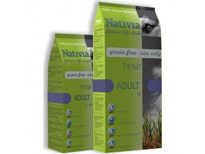 Nativia Dog Adult Chicken & Rice
