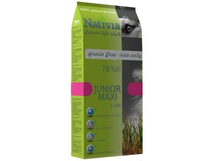 Nativia Dog Junior Maxi 15 kg