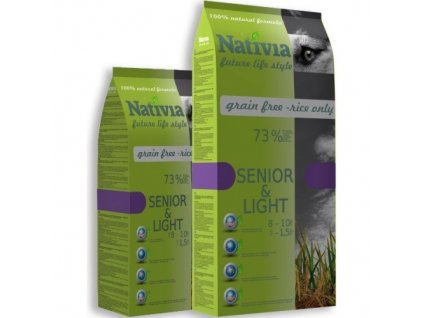 Nativia Dog Senior&Light Chicken & Rice