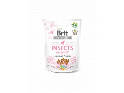 puppies insects with whey