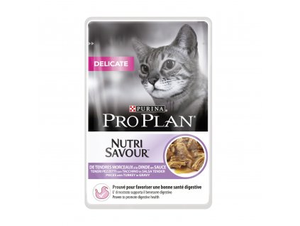 PRO PLAN Cat kaps. Delicate Turkey 85g