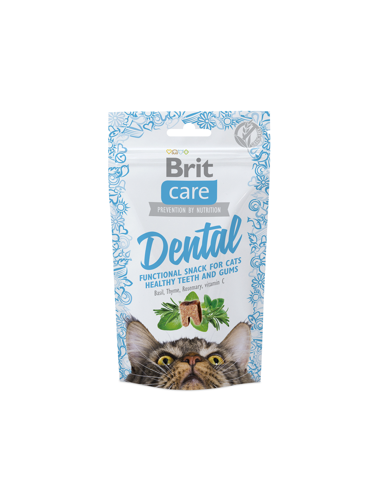 Brit Care Cat Snack Dental 50g