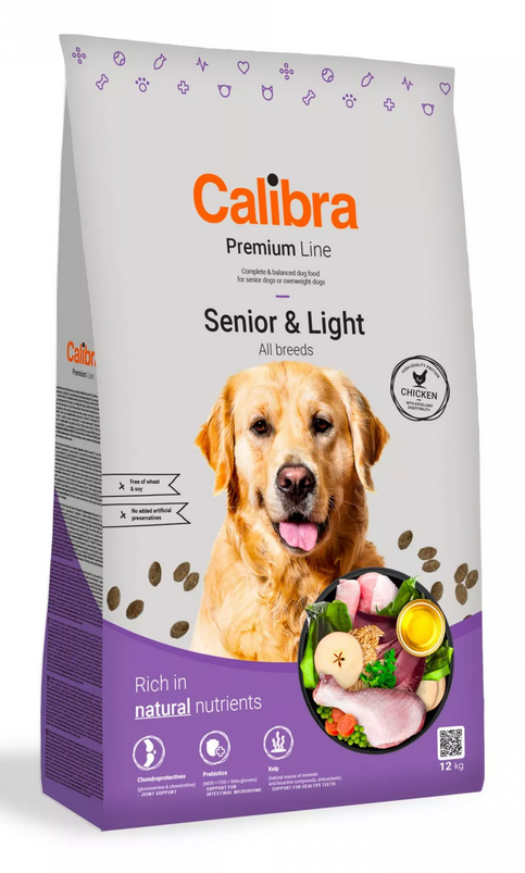 Calibra Dog Premium Line Senior & Light 12kg