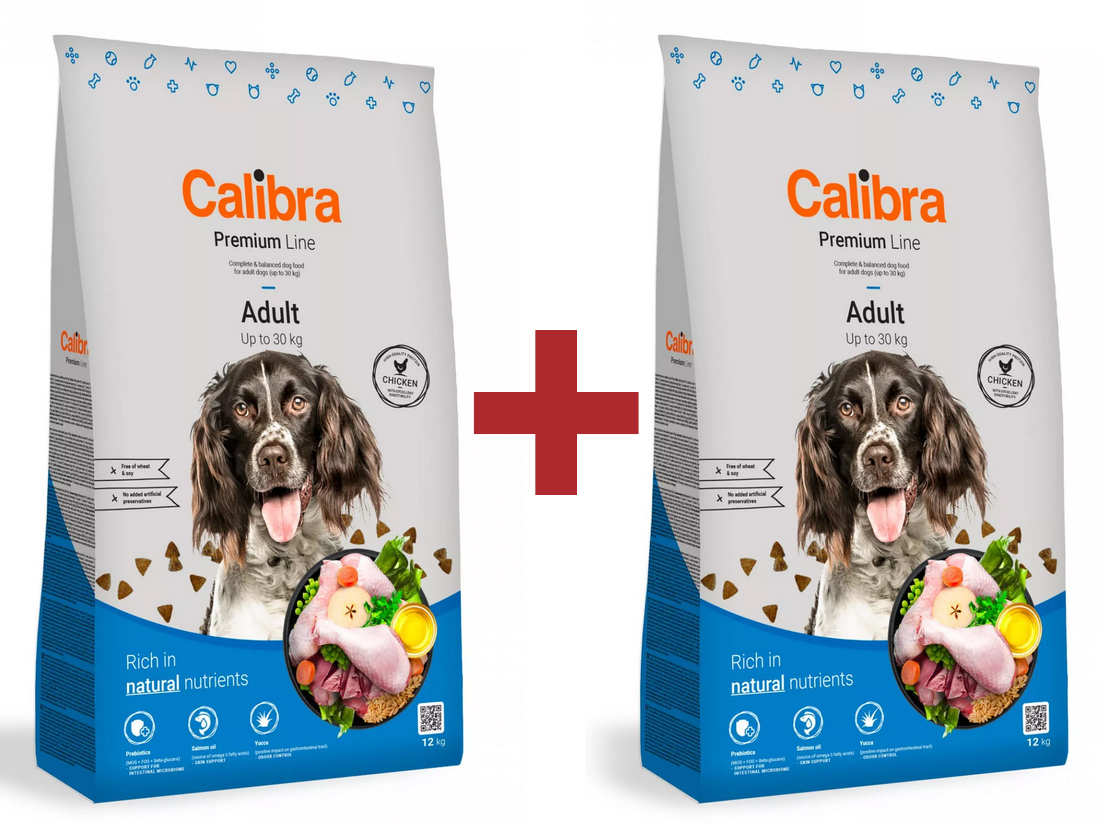 Calibra Dog Premium Line Adult 2x12kg