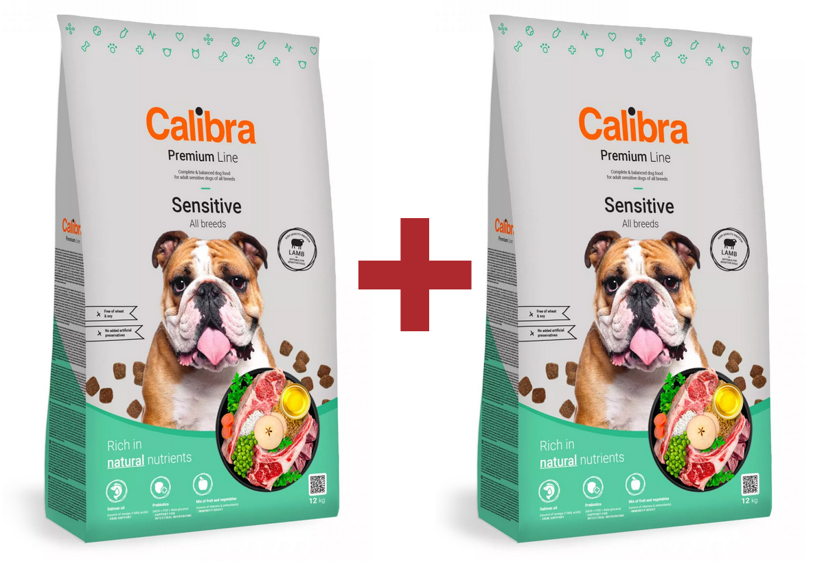 Calibra Dog Premium Line Sensitive 2x12kg