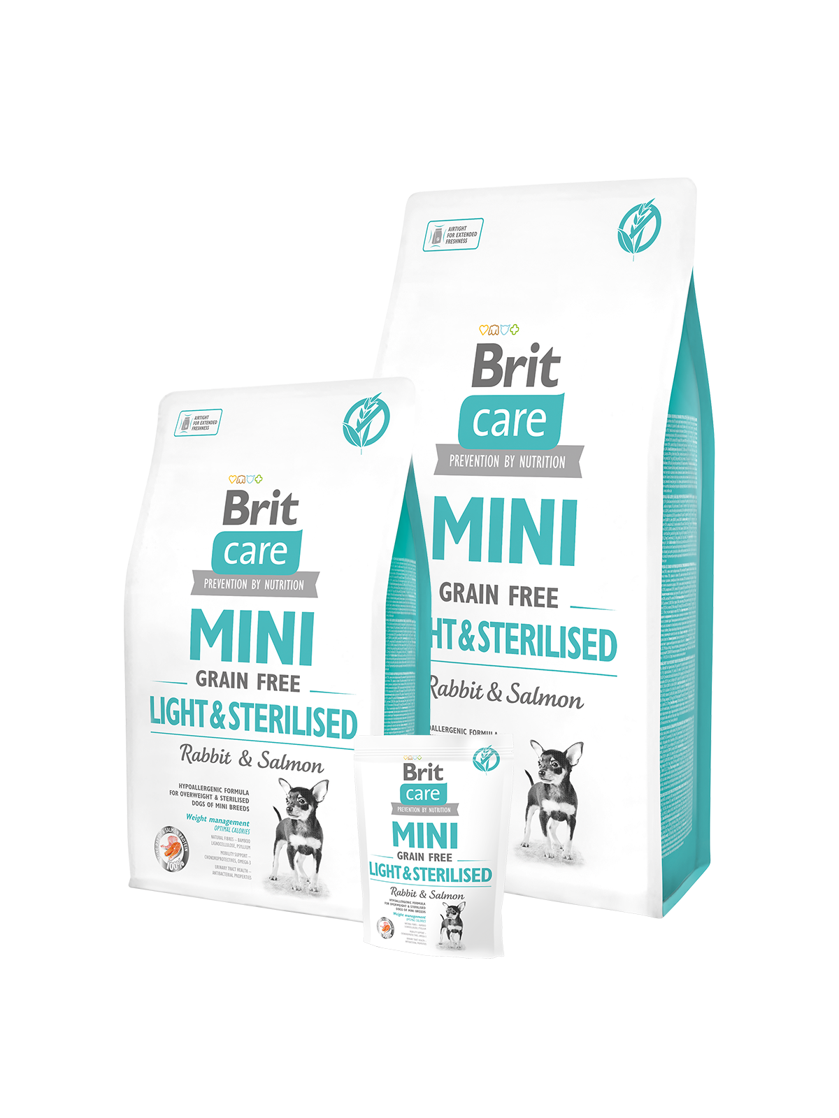 Brit Care Dog Mini Grain Free Light & Sterilised 400g