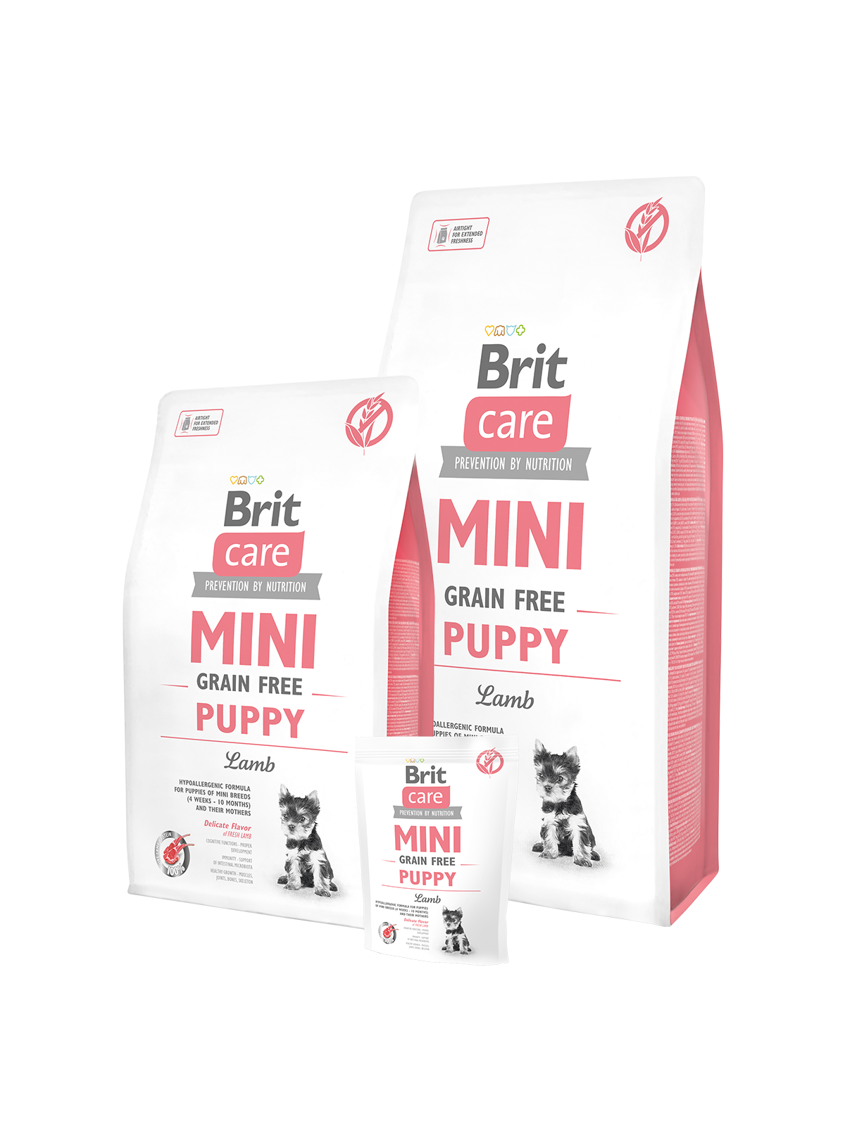 Brit Care Dog Mini Grain Free Puppy Lamb 2kg