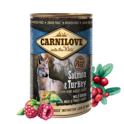 Carnilove Dog Wild Meat Salmon & Turkey 6x400g