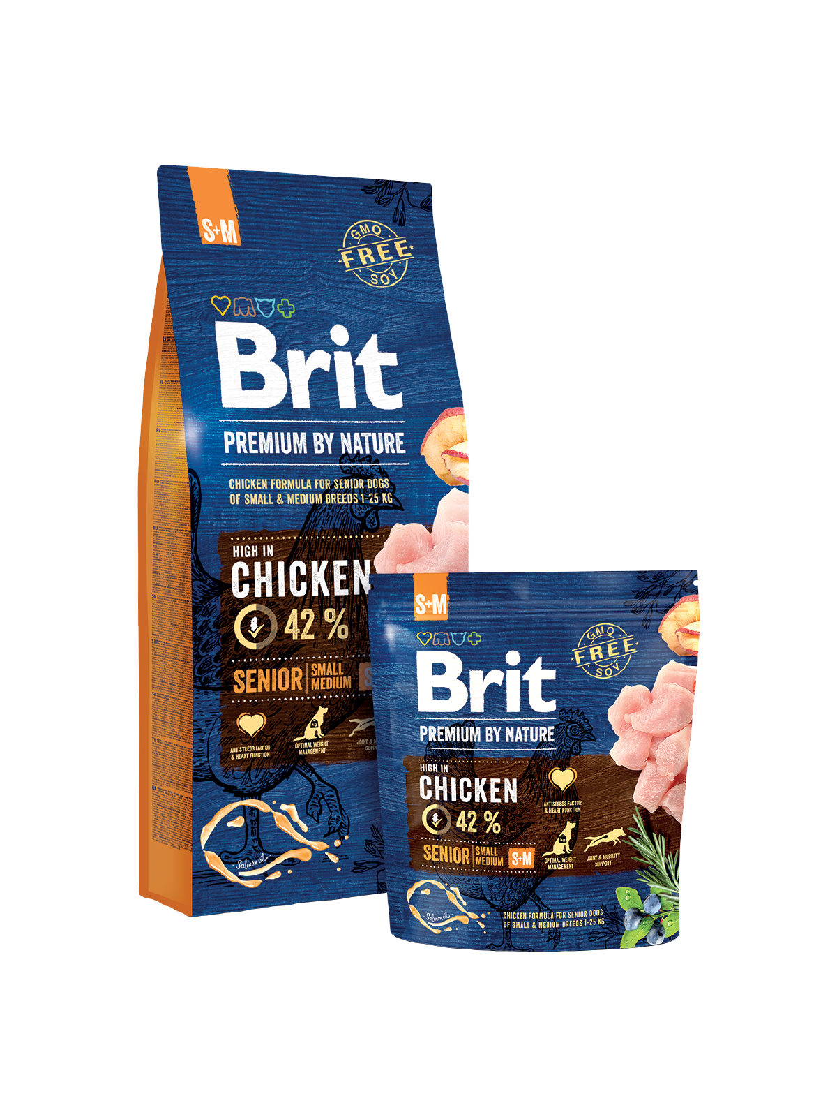 Brit Premium by Nature Senior S+M 8kg