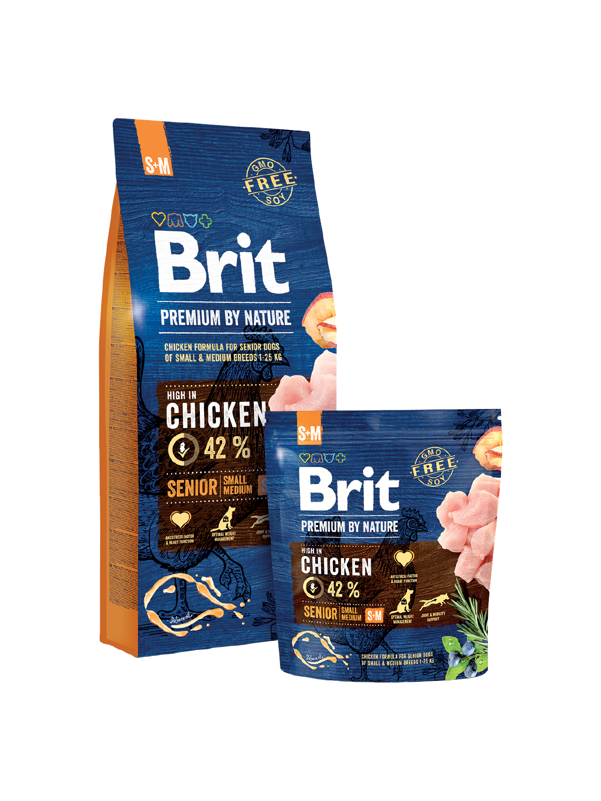 Brit Premium by Nature Senior S+M 3kg