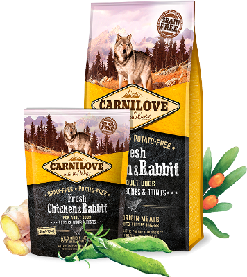Carnilove Dog Adult Fresh Chicken & Rabbit 1,5kg