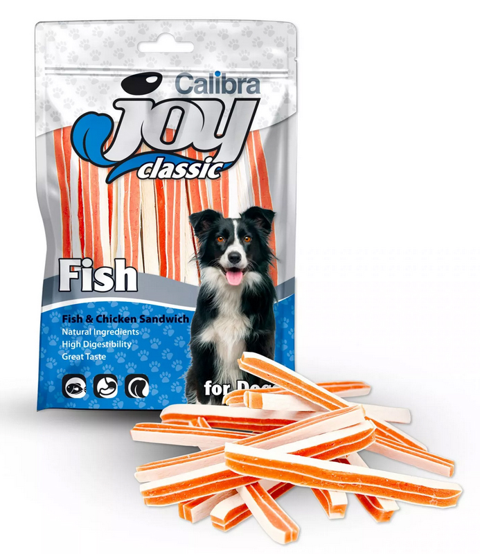 Calibra Joy Dog Classic Fish&Chicken Sandwich 80g