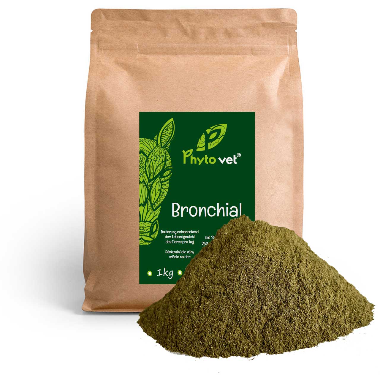 Phytovet Bronchial herb mix pro koně 1kg