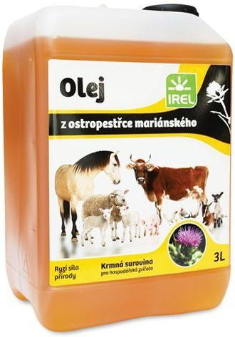 Irel Olej z ostropestřce mariánského 3l